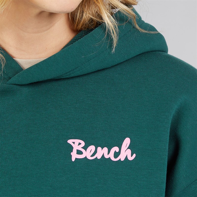 Bench Womens Lerra Hoodie Deep Teal