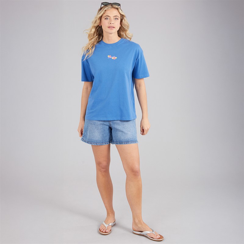 Bench Dame Craya T Shirt Cobalt Blue