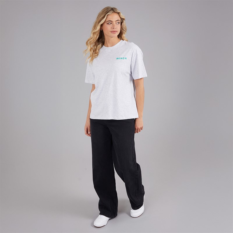 Bench Dame Jorgie T-shirt Ice Grey Marl