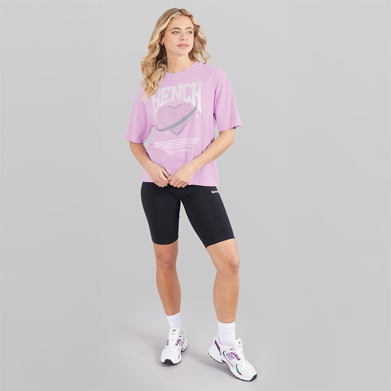 Bench Dame Jilen T-shirt Lilac Breeze