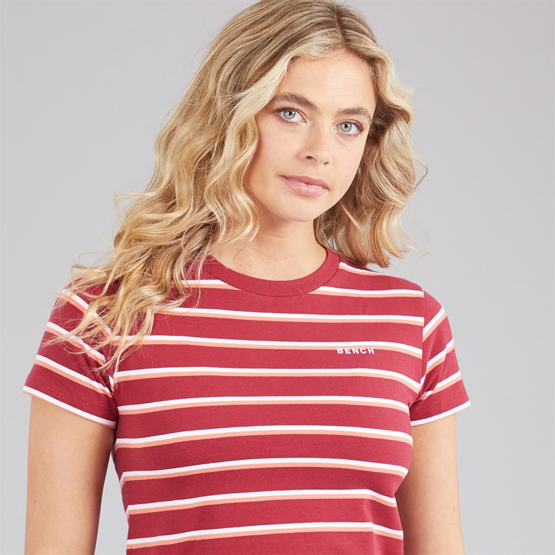 Bench Womens Miral T-Shirt Cranberry Juice