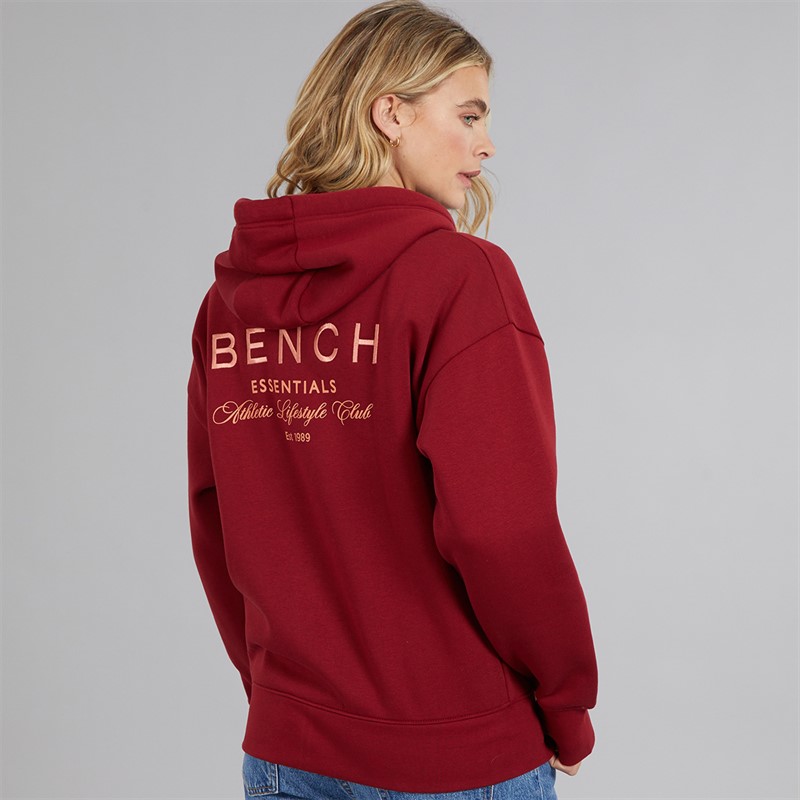 Bench Womens Catryn Hoodie Cranberry Juice