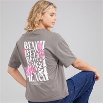 Bench Dame Reisy T-Shirt Charcoal