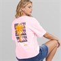 Bench Womens Lilla T-Shirt Pink