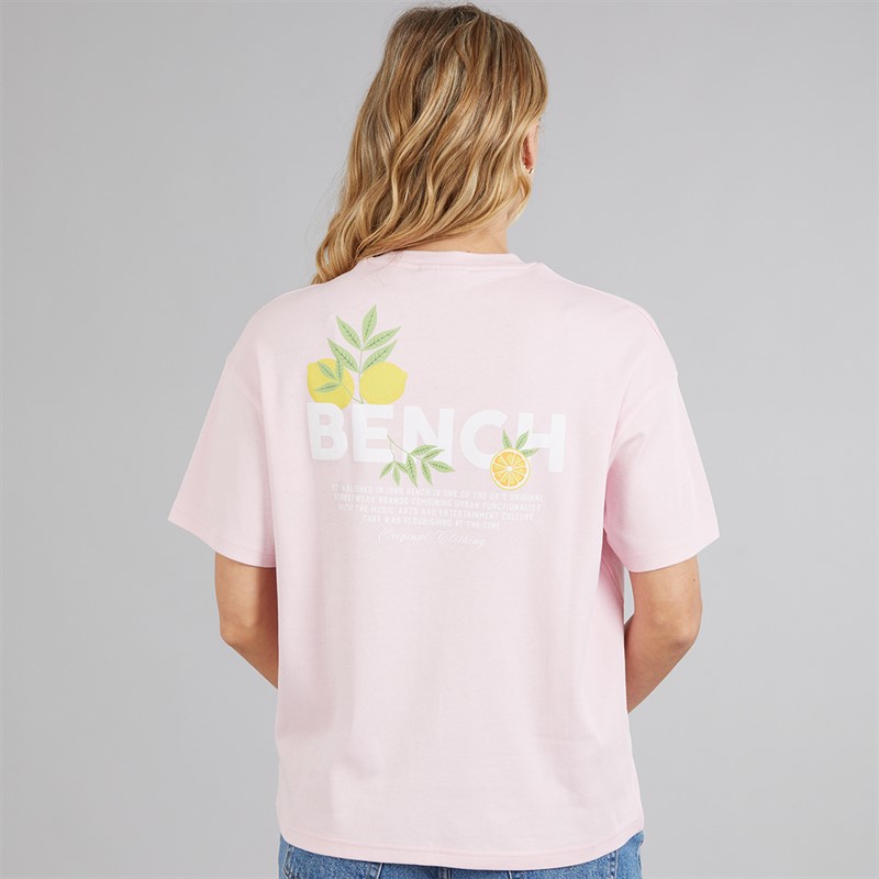 Bench Womens Kassa T-Shirt Pink