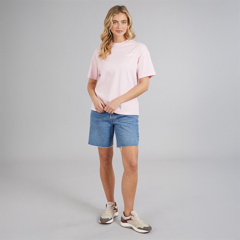 Bench Womens Kassa T-Shirt Pink