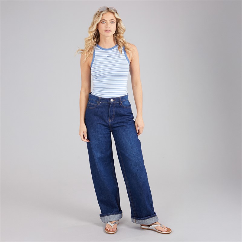 Bench Dame Elsu Vest Sky Stripe