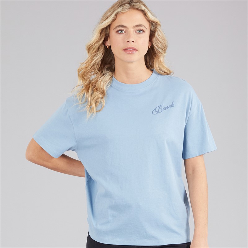 Bench Dame Yerra T-shirt Dusky Blue
