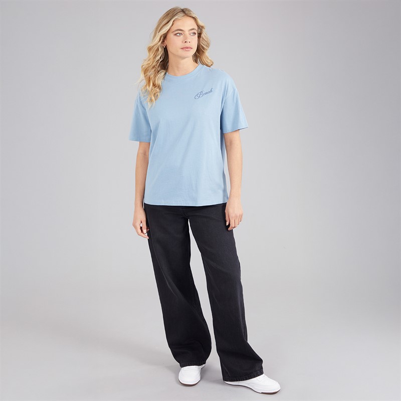 Bench Dame Yerra T-shirt Dusky Blue