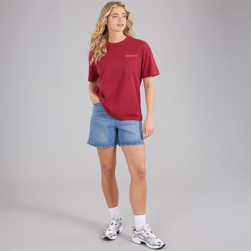 Bench Dame Jorgie T-shirt Cranberry Juice