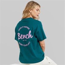 Bench Womens Enalla T-Shirt Deep Teal