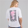 Bench Dame lilla t-shirt Ice Grey Marl