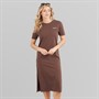 Bench Womens Saha Dress Chocolate