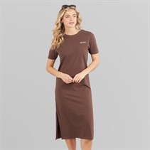 Bench Womens Saha Dress Chocolate