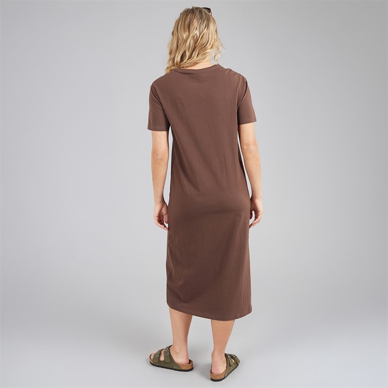 Bench Womens Saha Dress Chocolate