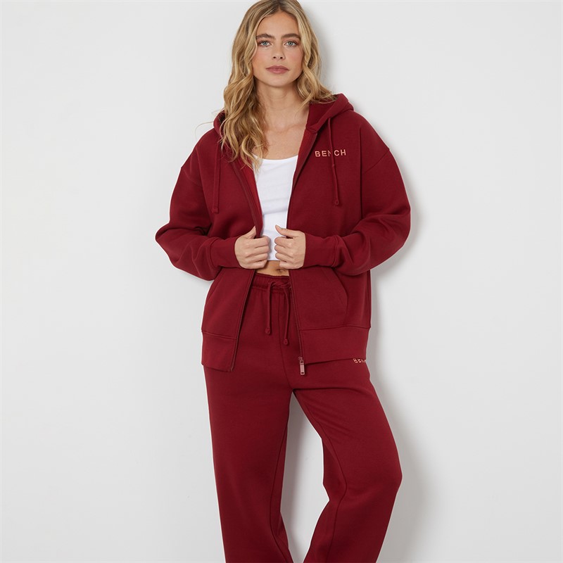 Bench Womens Velia Tracksuit Cranberry Juice
