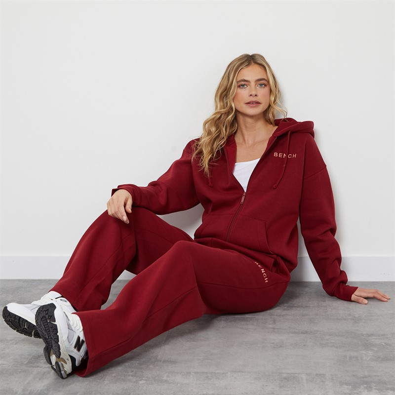 Bench Womens Velia Tracksuit Cranberry Juice