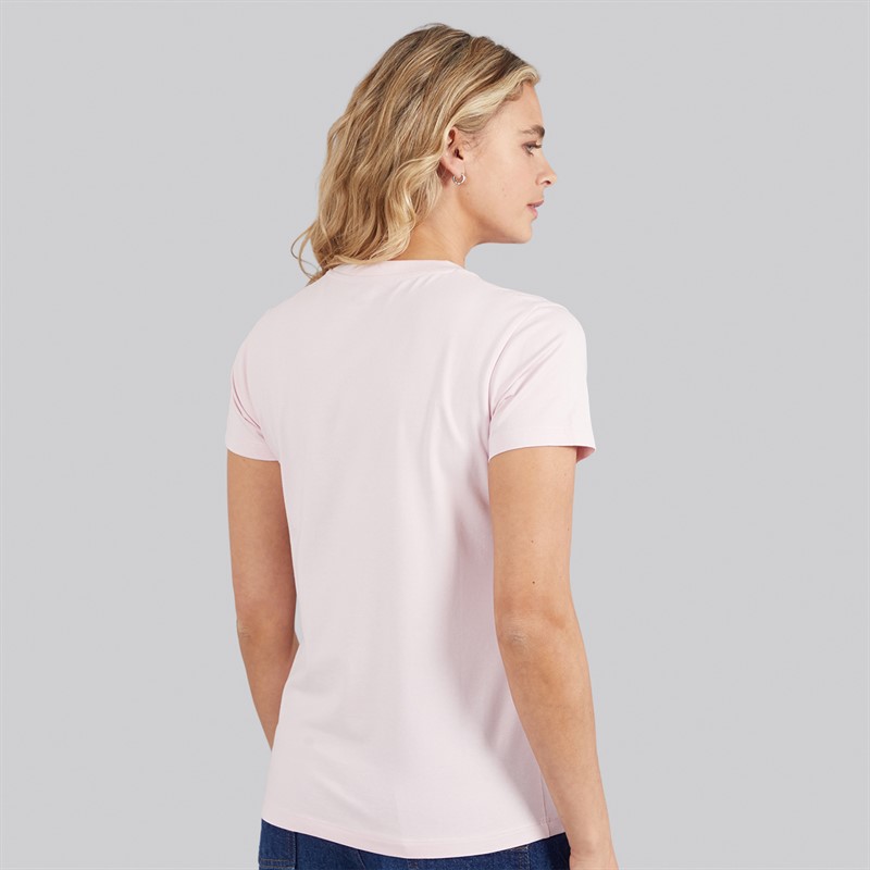 Bench Womens Joria Five Pack T-Shirts White/Chalk/Grey Marl/Light Pink/Black