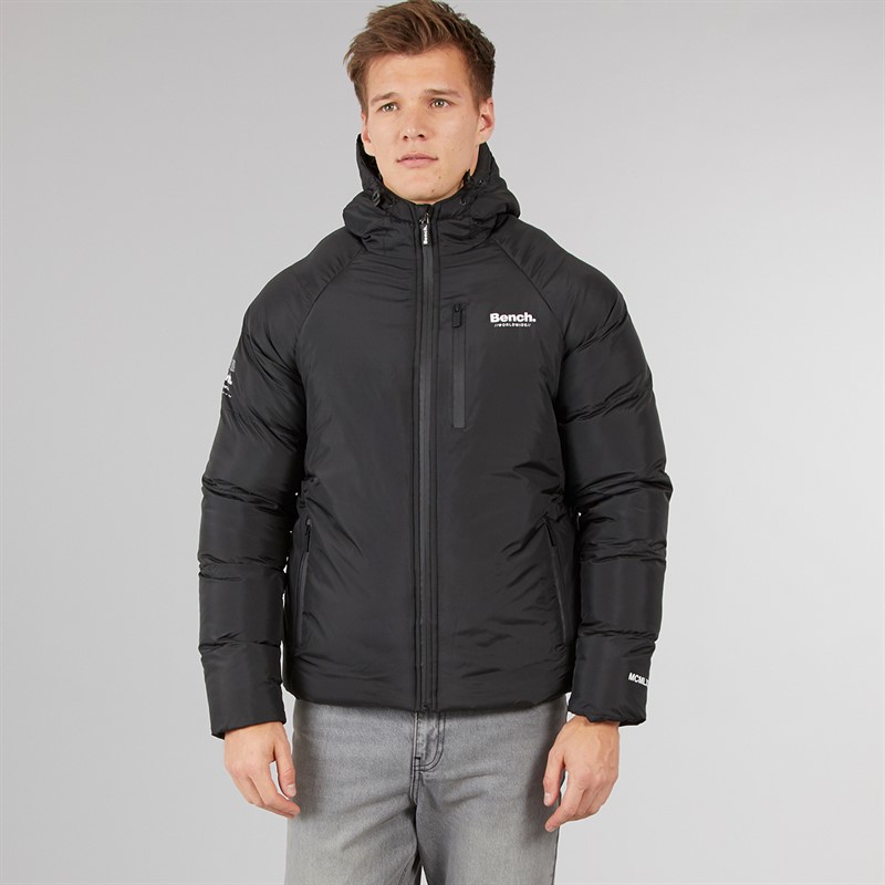 Bench Mens Rafera Padded Jacket A Black