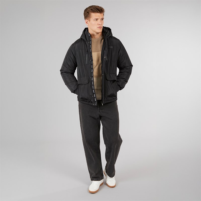Bench Mens Loderi Padded Jacket A Black