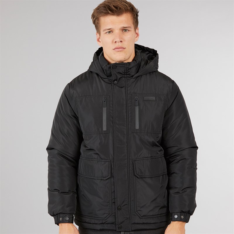 Bench Mens Loderi Padded Jacket A Black
