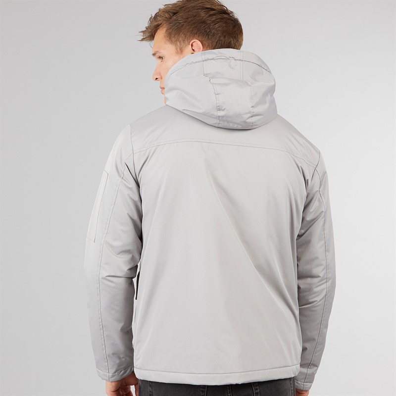 Bench Mens Valana Jacket Circular Grey