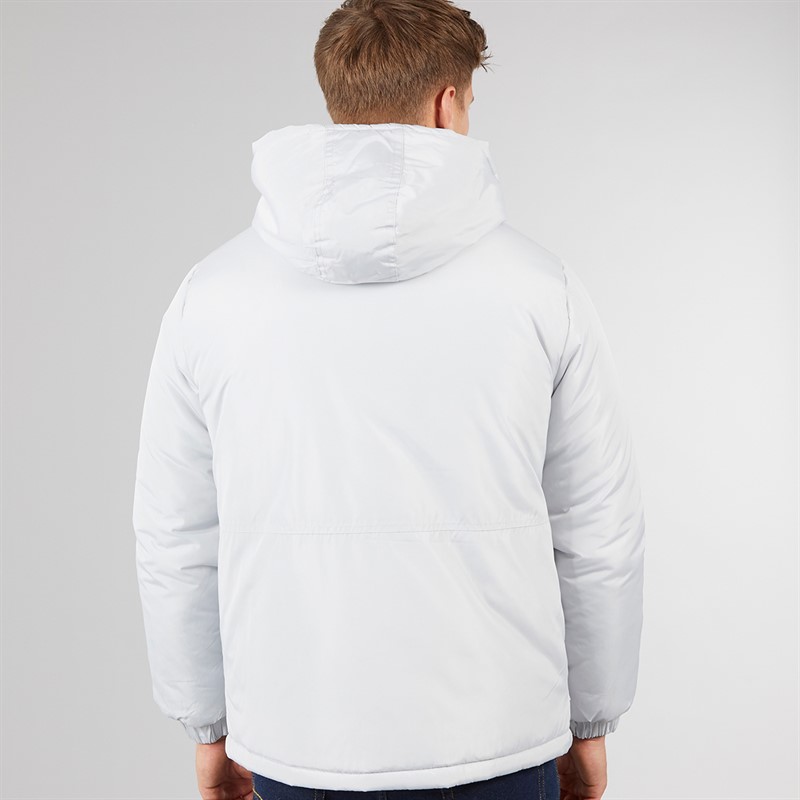 Bench Mens Loderi Padded Jacket Light Grey