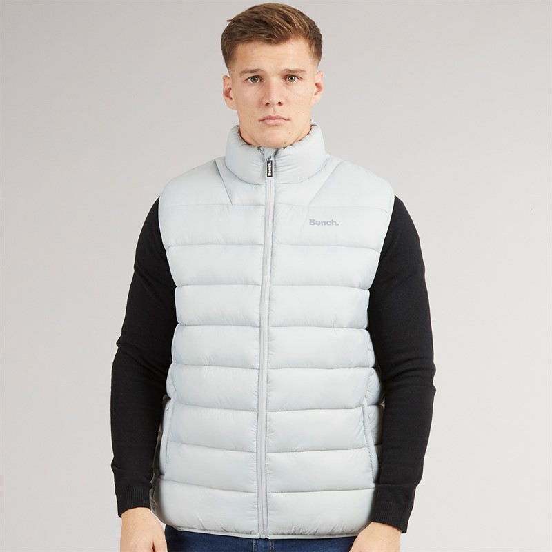Bench Mens Ersona Gilet Frost Grey