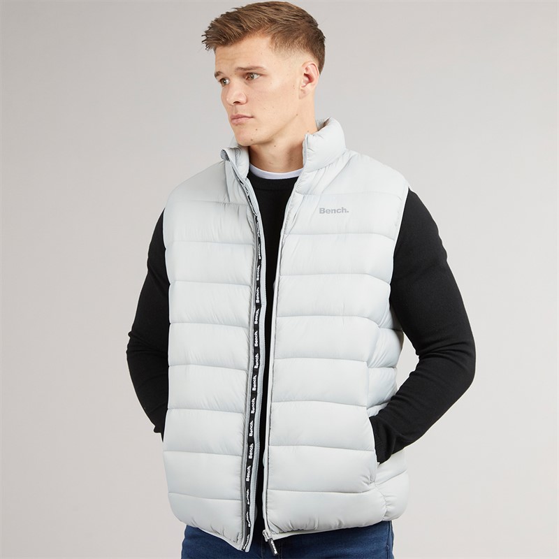 Bench Mens Ersona Gilet Frost Grey