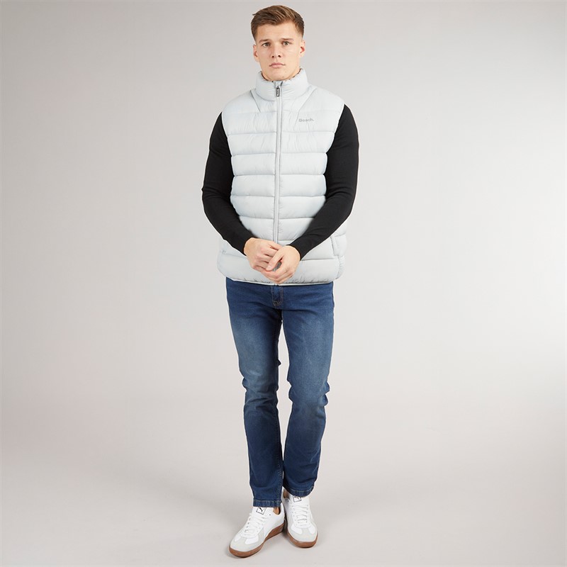 Bench Mens Ersona Gilet Frost Grey
