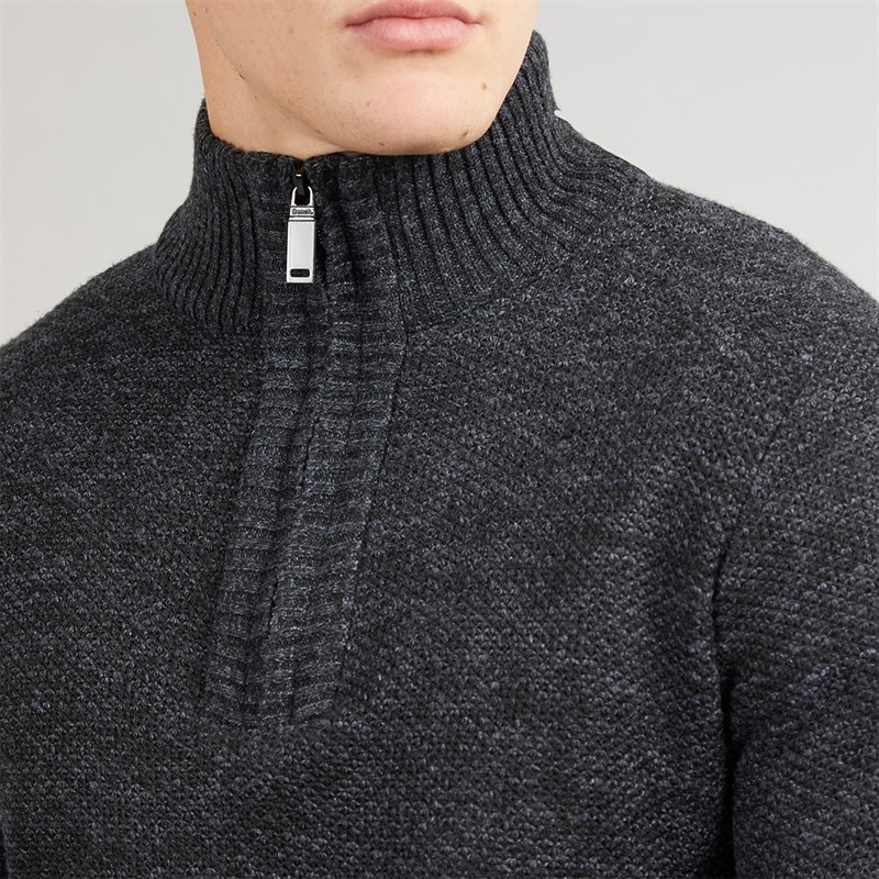 Bench Mens Palacio Jumper Black Marl