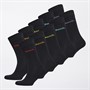 Bench Mens West Ten Pack Dress Socks Black