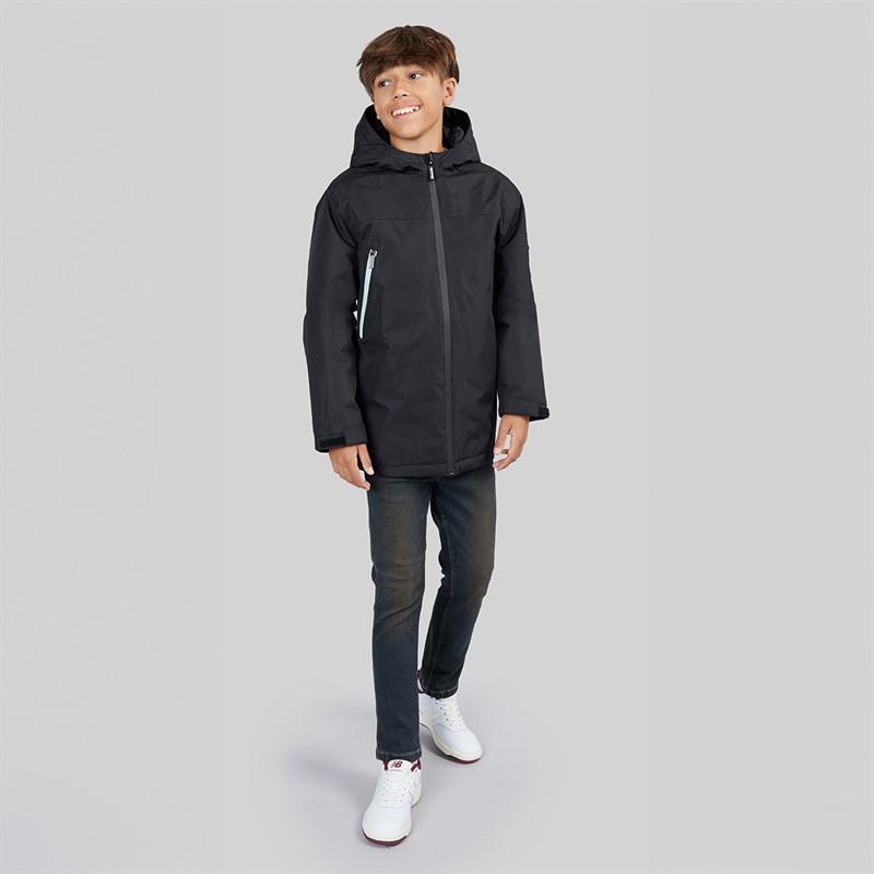 Bench Boys Sandofini Hooded Coat Black