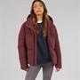 Bench Womens Alene Puffer Coat Cherry Lacquer