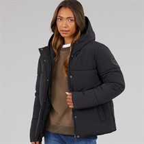 Bench Womens Alene Puffer Coat Black