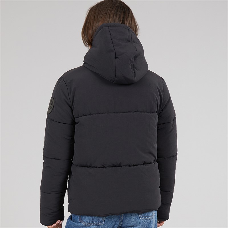 Bench Womens Alene Puffer Coat Black