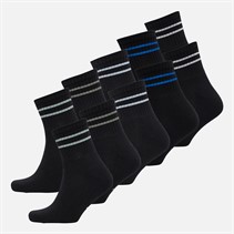 Bench Mens Ten Pack Quarter Socks Black