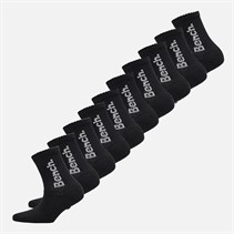 Bench Boys Apolloten Ten Pack Crew Socks Black