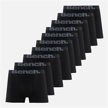 Bench Boys Putton Ten Pack Boxer Shorts Black
