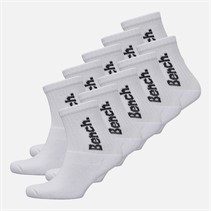 Bench Boys Ardalten Ten Pack Crew Socks White