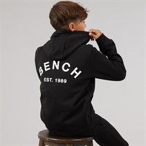 Bench Boys Crugyll Hoodie And Joggers Tracksuit Black