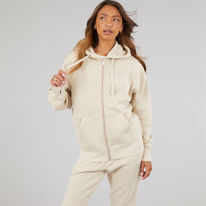 Bench Womens Zelun Tracksuit Dark Chalk
