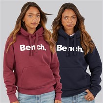 Bench Womens Tirra Two Pack Hoodies Navy/Cherry Lacquer