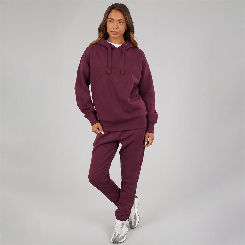 Bench Womens Lyara Tracksuit Cherry Lacquer