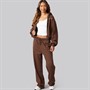 Bench Womens Aelun Tracksuit Chocolate