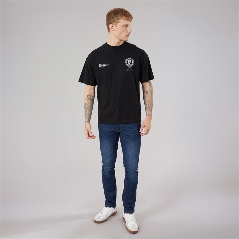 Bench Mens Tedder Slim Jeans Indigo
