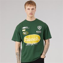 Bench Mens Alvera Oversized T-Shirt Primal Green