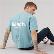 Bench Mens Terlon Oversized T-Shirt Powder Blue