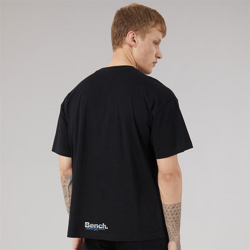 Bench Mens Alvera Oversized T-Shirt Black