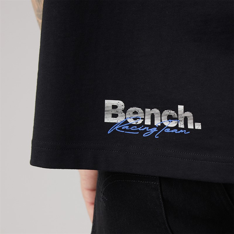 Bench Mens Alvera Oversized T-Shirt Black